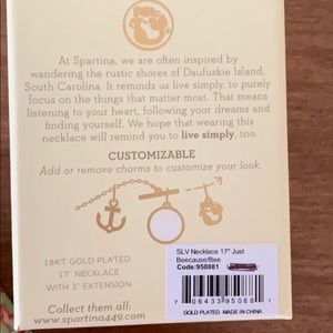 Spartina 449 Jewelry - Spartina Just Bee-Cause Necklace: 18 kt gold Spartina 449 Jewelry - Spartina Just Bee-Cause Necklace: 18 kt gold